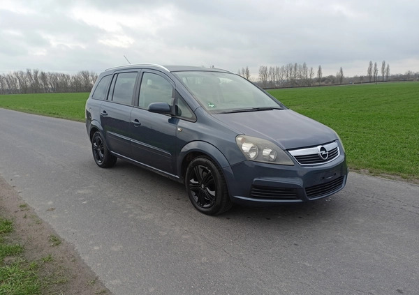 Opel Zafira cena 10600 przebieg: 161999, rok produkcji 2007 z Żnin małe 37